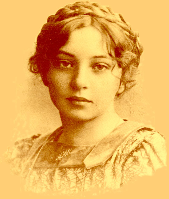Sigrid Undset som ung - eller kanskje Kristin?